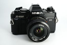 Minolta X700 funktionstüchtig mit Objektiv