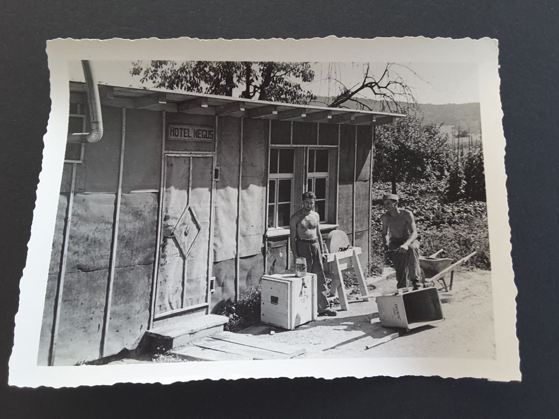 Cartoline postali: Echtfoto Militär , Parkdienst , Unikat – Usato da Reichenburg venduto da Pipo-67