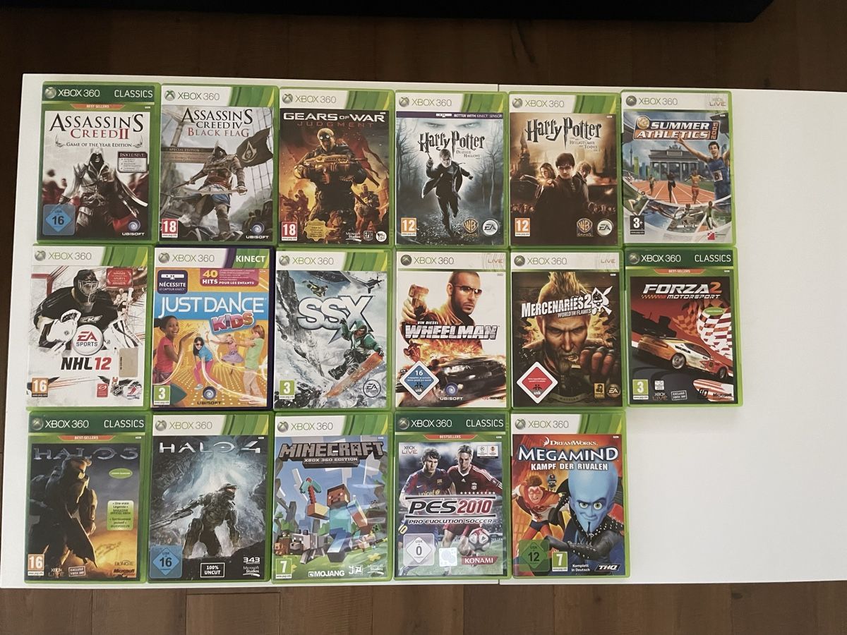 Microsoft Jeux: Xbox 360 Collection – D'occasion à Düdingen par edv_52bn