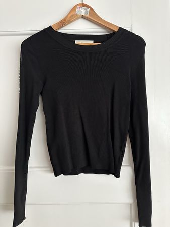 Michael Kors Black Knit Top - Size S - Perfect Condition