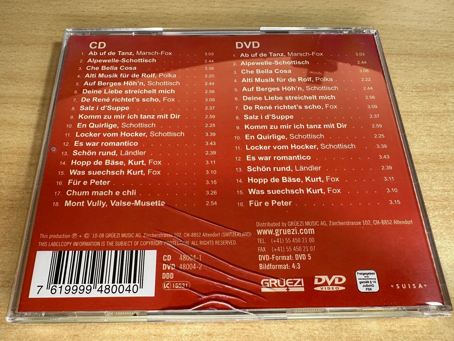 CD: I5 Carlo Brunner'S - Immer Locker Vom Hocker - CD & DVD – Usato da Rikon im Tösstal venduto da Alpenmutz 1