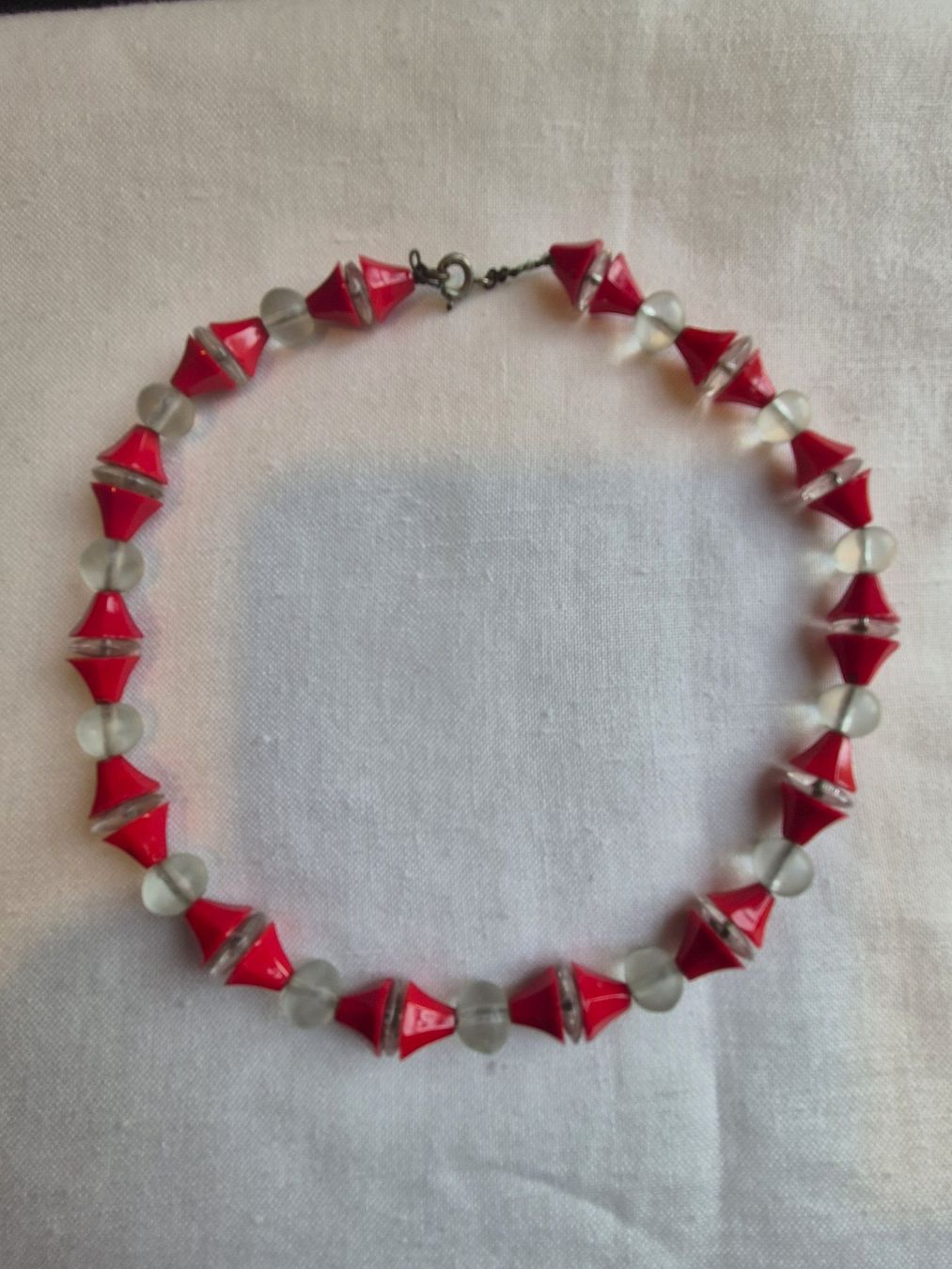Catenine: Alte Art Déco Halskette Collier – Usato da Zürich venduto da helsan 4