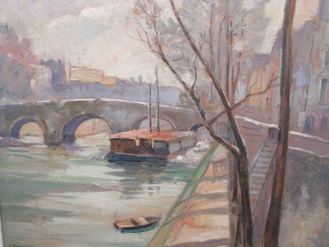 Gemälde: Gemälde von Paris F. Bauhofer – Gebraucht aus Flums von Flumsantik 1
