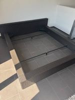 Bettrahmen für Mattraze 160x200 ohne Lattenrost