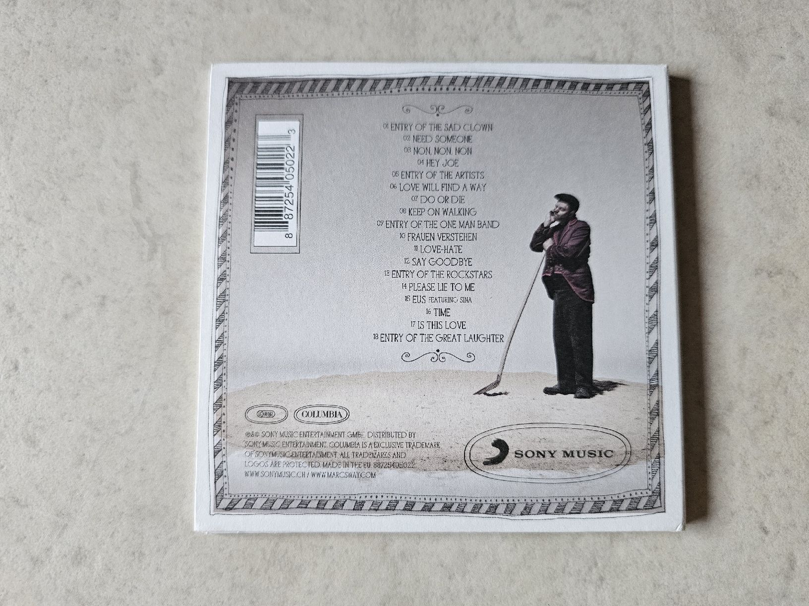 CD: Marc Sway  -  Soul Circus  /  Mit Unterschrift – Usato da Schneisingen venduto da backstore24 1