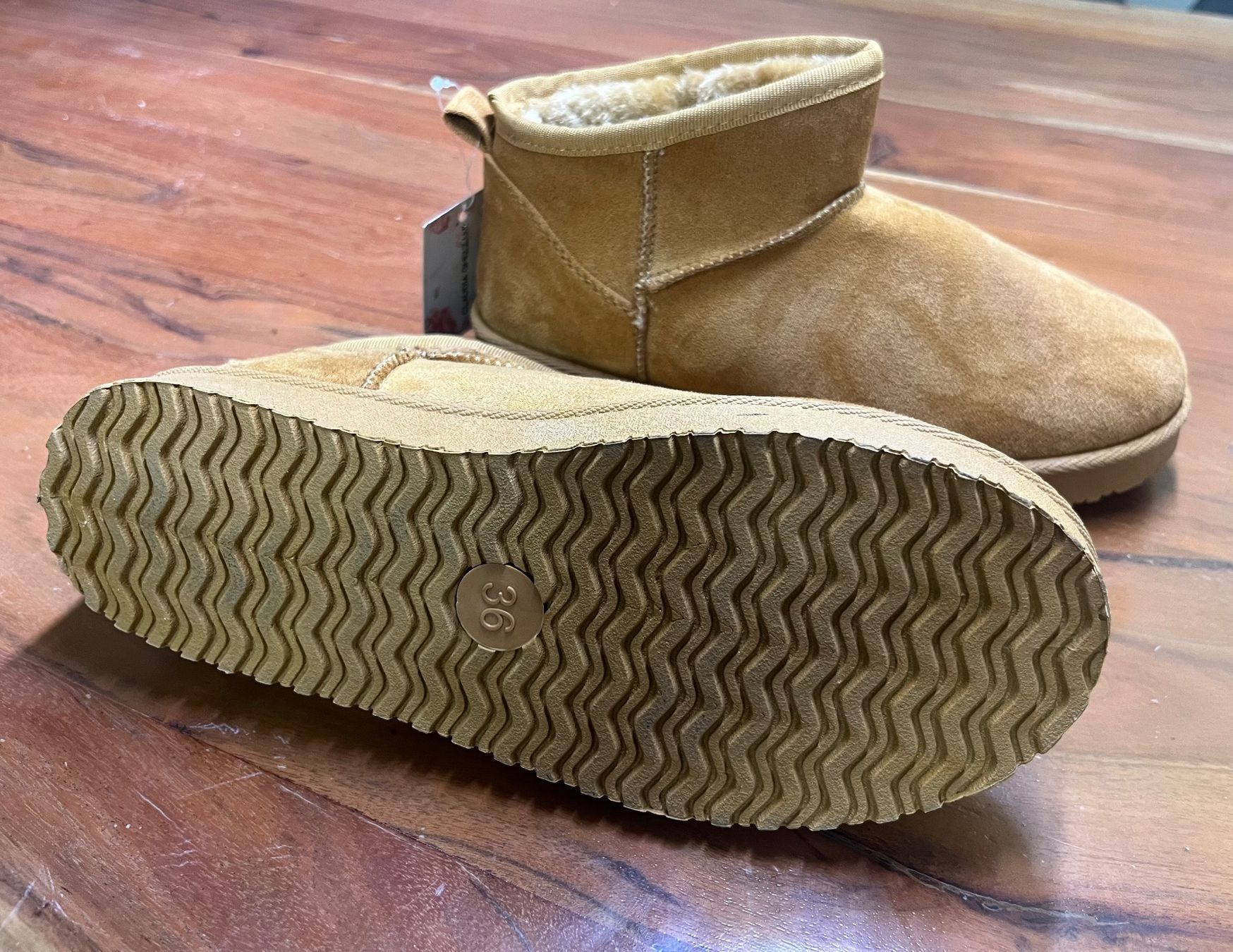 Scarpe da donna: Damen Boots Braun Grösse 36 – Nuovo (secondo la descrizione) da Winterthur venduto da saloun 2