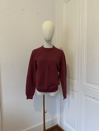 Massimo Dutti Jumper, Burgundy, Size M
