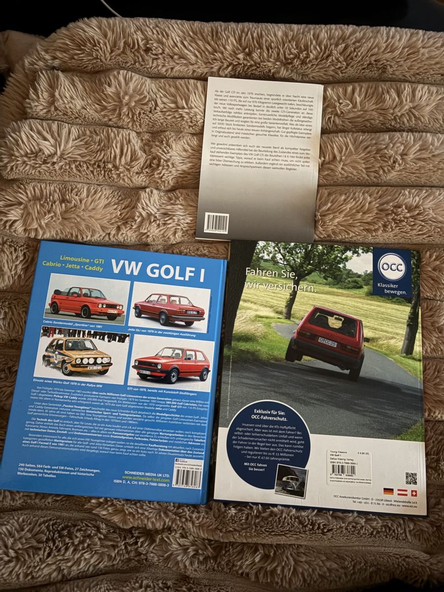 Libri: Golf GTI , 2 Bücher ein Heft  – Usato da Hochfelden venduto da larson27 1