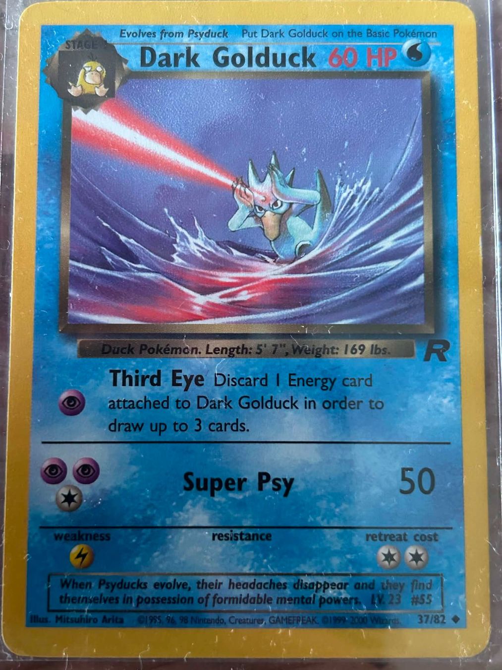 Pokémon Sammelbilder & Trading cards: Pokémon Dark Golduck Team Rocket Lightly Played – Gebraucht aus Bern von Flo_Brunner