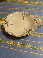 Coupelle / Assiette ajourée Volkstedt – Porcelaine Elfenbe
