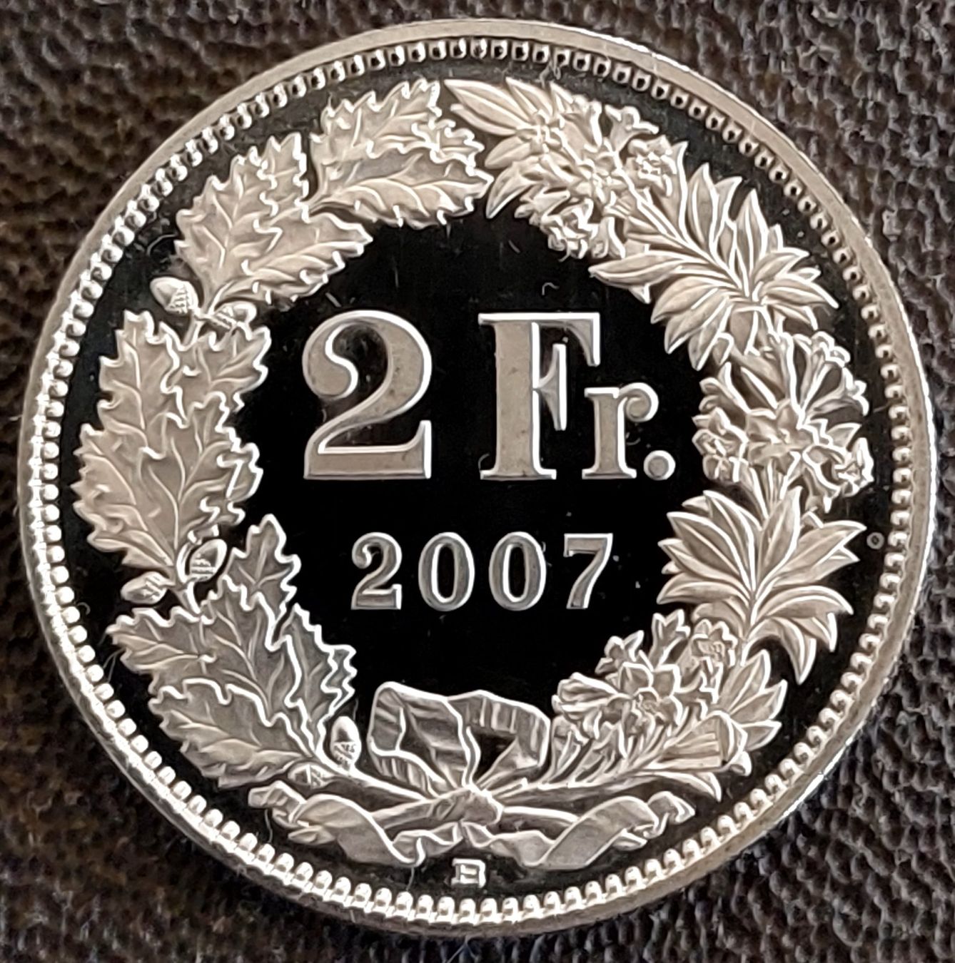 Tutti le monete: 2 Franken 2007 stgl. / aus Münzsatz – Nuovo (secondo la descrizione) da Arch venduto da coinsandmore