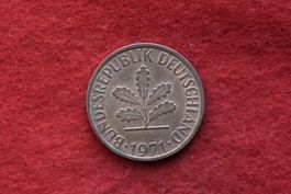währung bundesrep. deutschland 1971