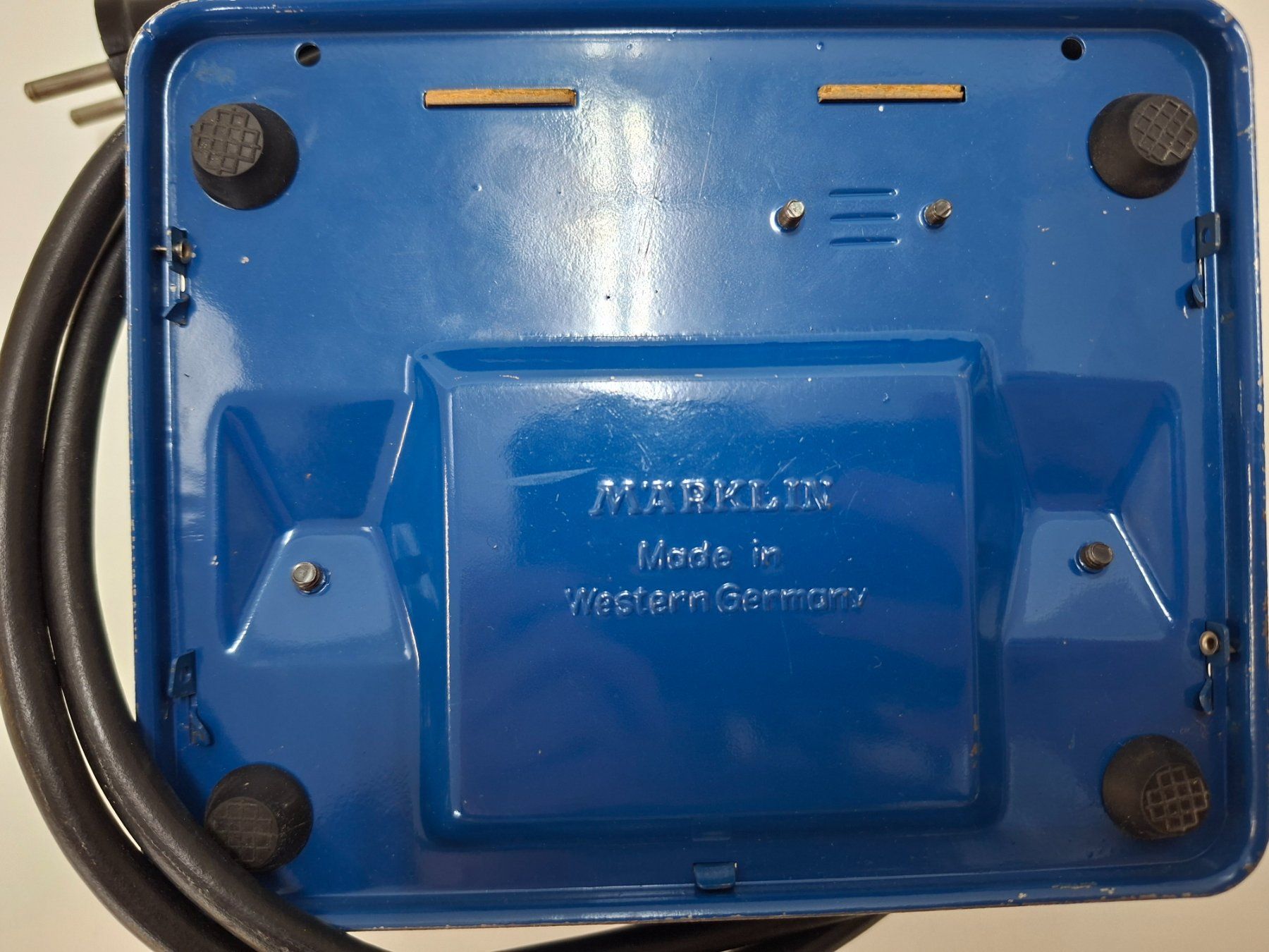 Märklin Modellini di ferrovie: Märklin Transformator 30 VA, Modell 6147 – Usato da Wettingen venduto da Wendemarket 3