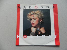 Single 7 " USA Pop Rock Sängerin Madonna 1983 Holiday