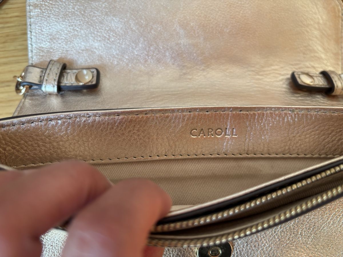 Caroll Borse da donna: Goldige Tasche von CAROLL – Usato da Estavayer-le-Lac venduto da constance-esta 4