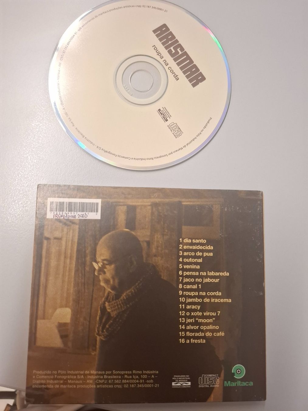CDs: Arismar, CD Roupa na corda 2013 – Gebraucht aus Treyvaux von ber_8q8r 1