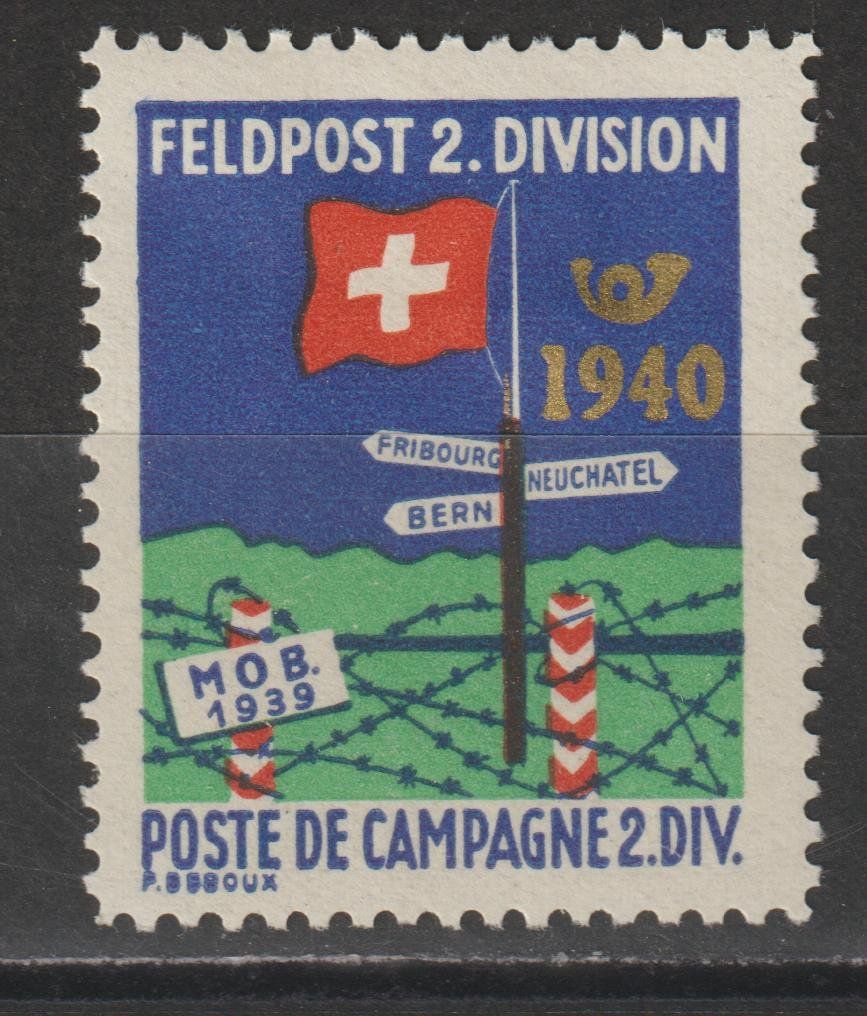 Tutti i francobolli: Feldpost Nr. 4/1 * – Usato da Siebnen venduto da Fstaehli