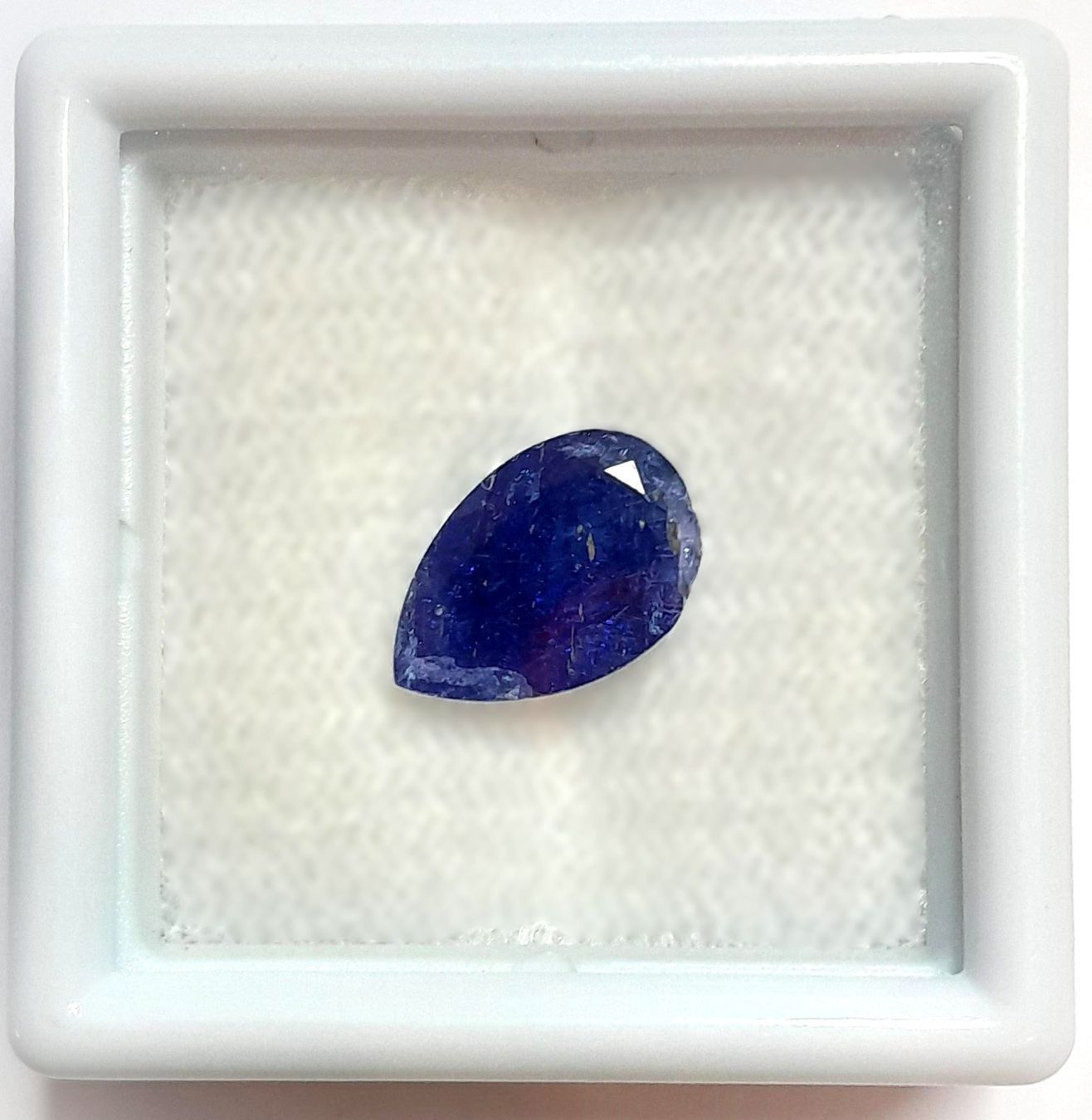 Pietre preziose: 1x Tanzanite poire 2.17 ct - Valeur 252.- Fr. – Nuovo (secondo la descrizione) da Grimisuat venduto da Valgem