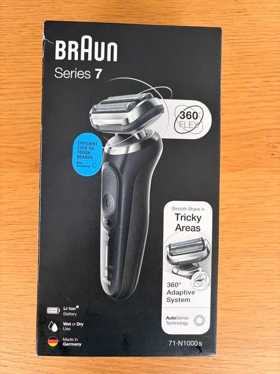 Braun Rasoi & Lamette da barba: Braun Rasierer Series 7 mit Garantie – Usato da Bellinzona venduto da francescouv