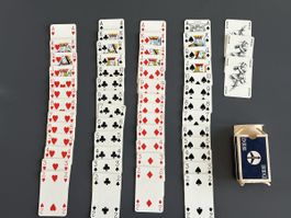 Bridge Karten Swissair Komplet