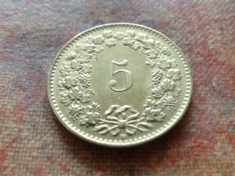 Tutti le monete: 5 Rp. 2002 – Usato da Romanel-sur-Lausanne venduto da Swift13 1