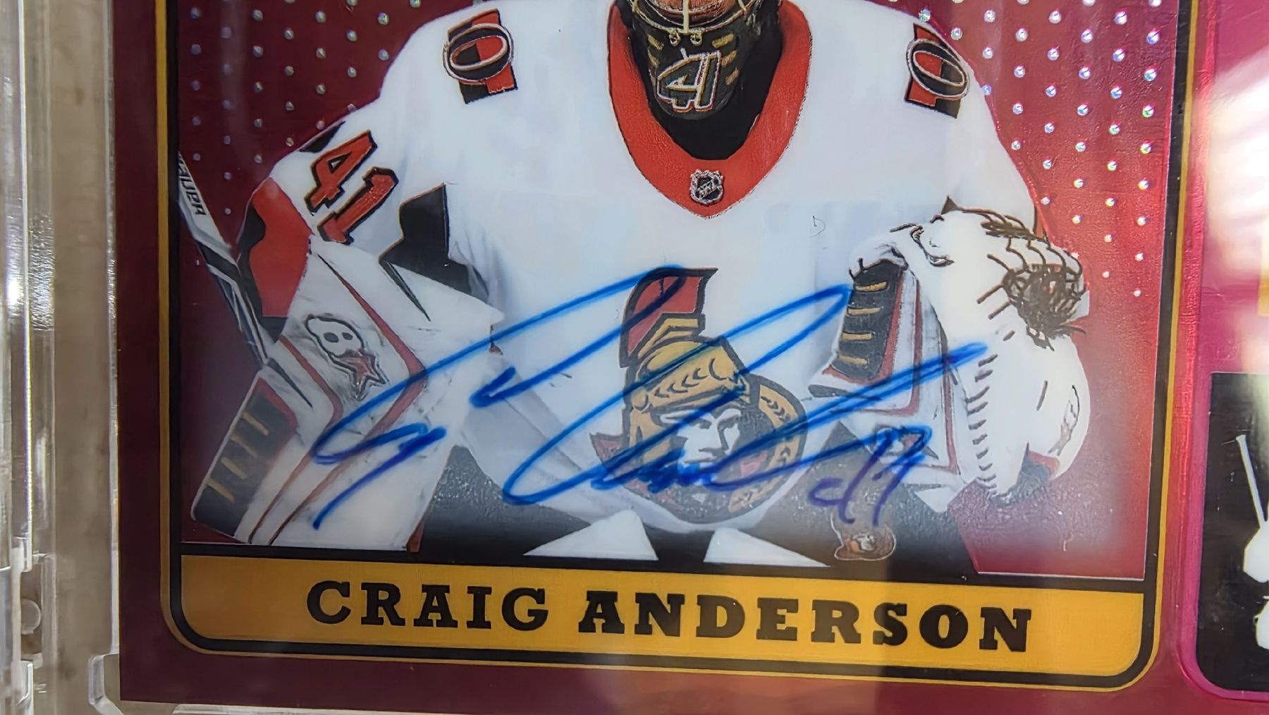 NHL Carte collezionabili: Craig Anderson Ottawa Senators Signed.opc 2018-19 Re – Nuovo (secondo la descrizione) da Boltigen venduto da Calagero 2