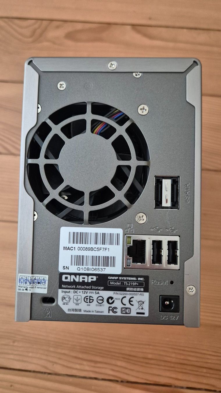 Qnap Server: QNAP TS-219P+ Turbo NAS – Usato da Niederweningen venduto da Cactus63 2