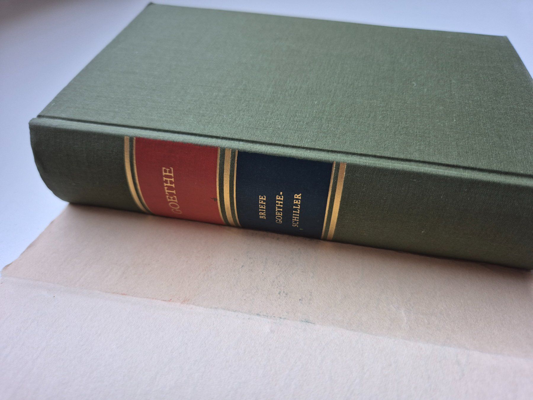 Libri: Goethe  -   Schiller   1949 – Usato da Niederweningen venduto da Obson 1