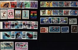7 Seiten  OLYMPIA / Sport grosse Sammlung (AZ902)