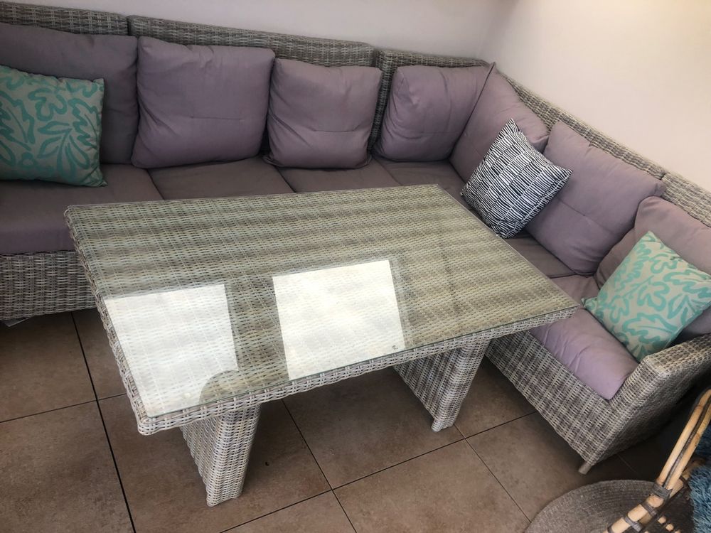 Garten Lounge mit Esstisch Kaufen auf Ricardo