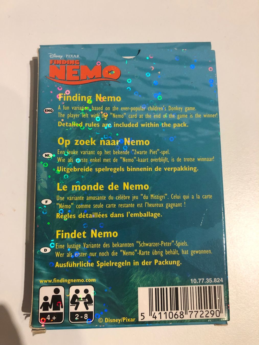 Giochi: KARTENSPIEL FINDET NEMO – Usato da Wattwil venduto da jopara 1