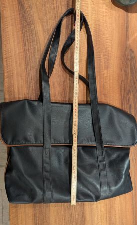 grosse Handtasche Reisenthel, Leder, Stoff