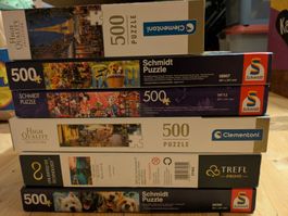 6x 500 Puzzle