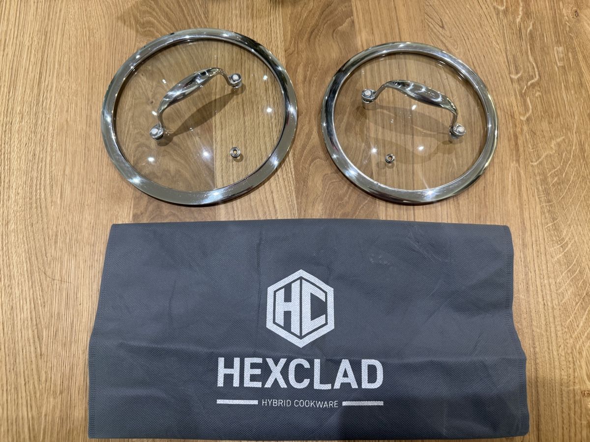 Elettrodomestici da cucina: Hexclad pan lids 2x (18&20cm diameter) – Nuovo (secondo la descrizione) da Zürich venduto da Vera_Ma