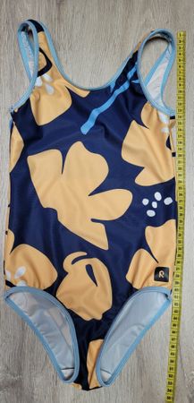Reima Badeanzug Kinder Gr. 122 Blumenmuster super Zustand 