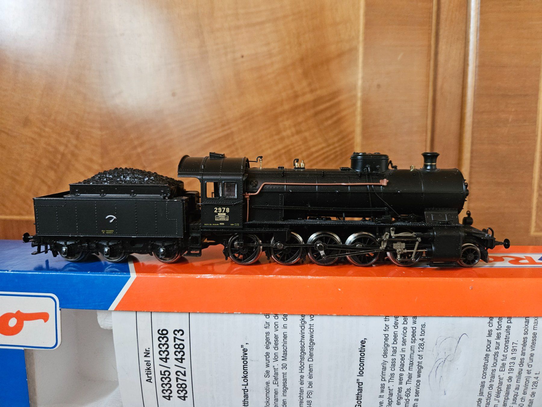 Roco Modellini di ferrovie: C 5/6 Dampflok Elefant Roco H0 – Usato da Herisau venduto da Markie7 3
