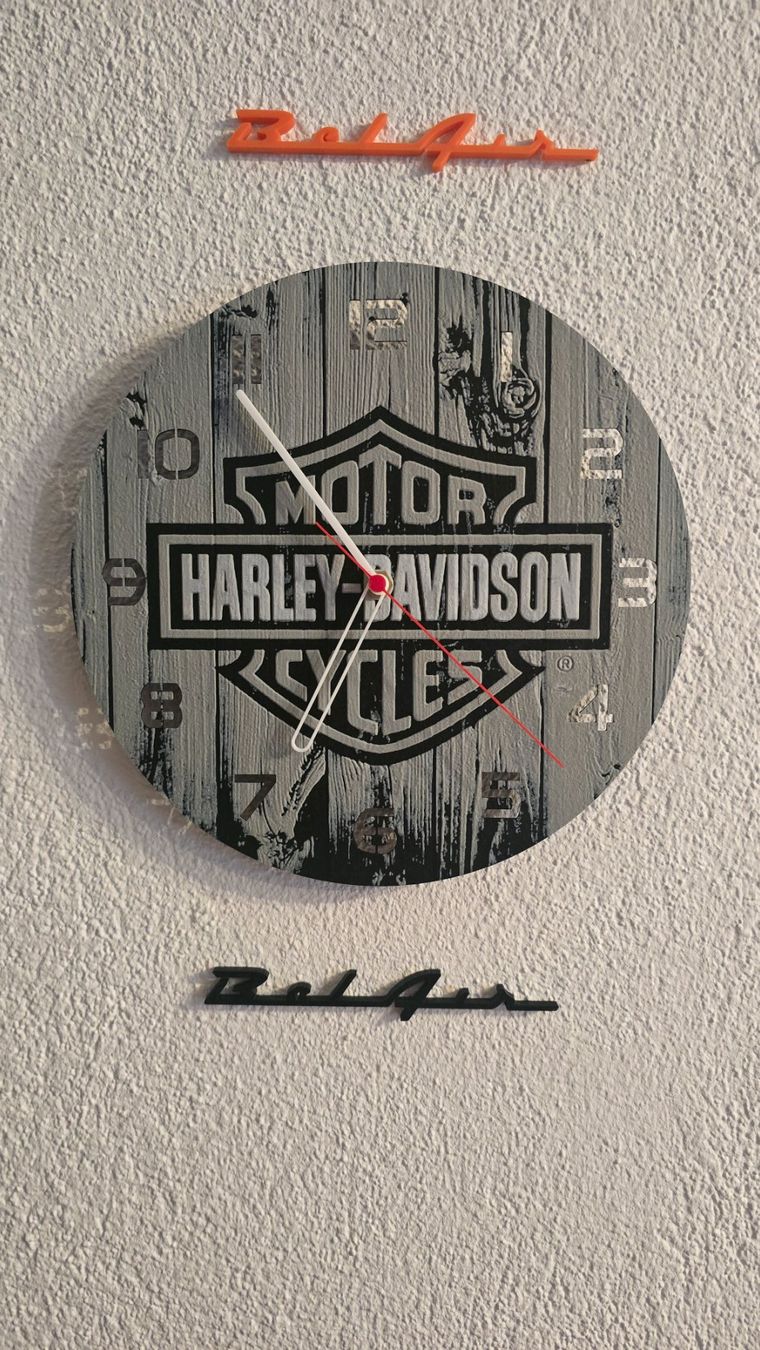 Orologi da terra & Orologi da parete: Harley Davidson Wanduhr – Nuovo (secondo la descrizione) da Winznau venduto da johny_wayne 2