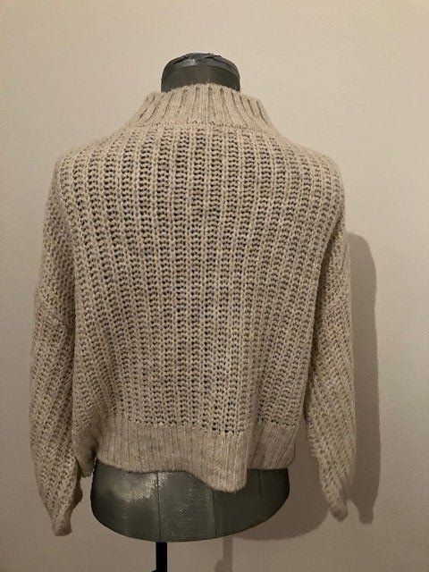 Mango Maglioni & Felpe: Pull d'hiver chaud et confortable, taille S, beige clair – Usato da Gampelen venduto da Mari60 1