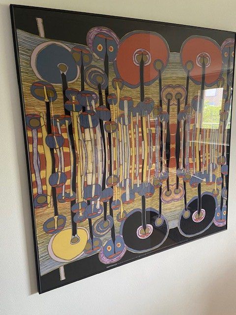 Poster & Bilder: Bild Hundertwasser – Gebraucht aus Höri von suterru51