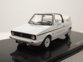 VW Golf I Cabriolet Phase I 1979-1986 weiss     1:43 von IXO