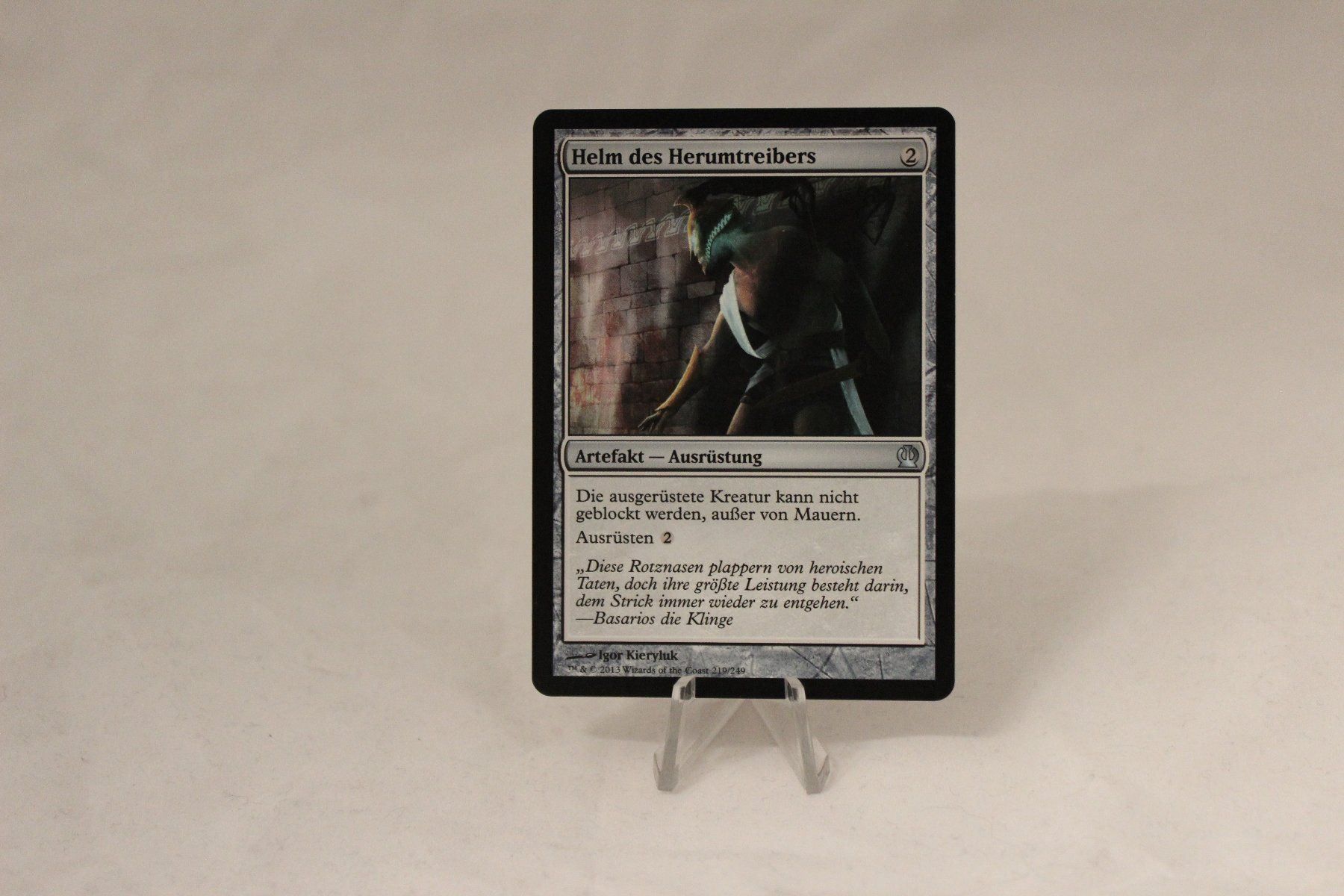 Magic The Gathering Carte collezionabili: Helm des Herumtreibers - Magic – Usato da Dulliken venduto da Sefty