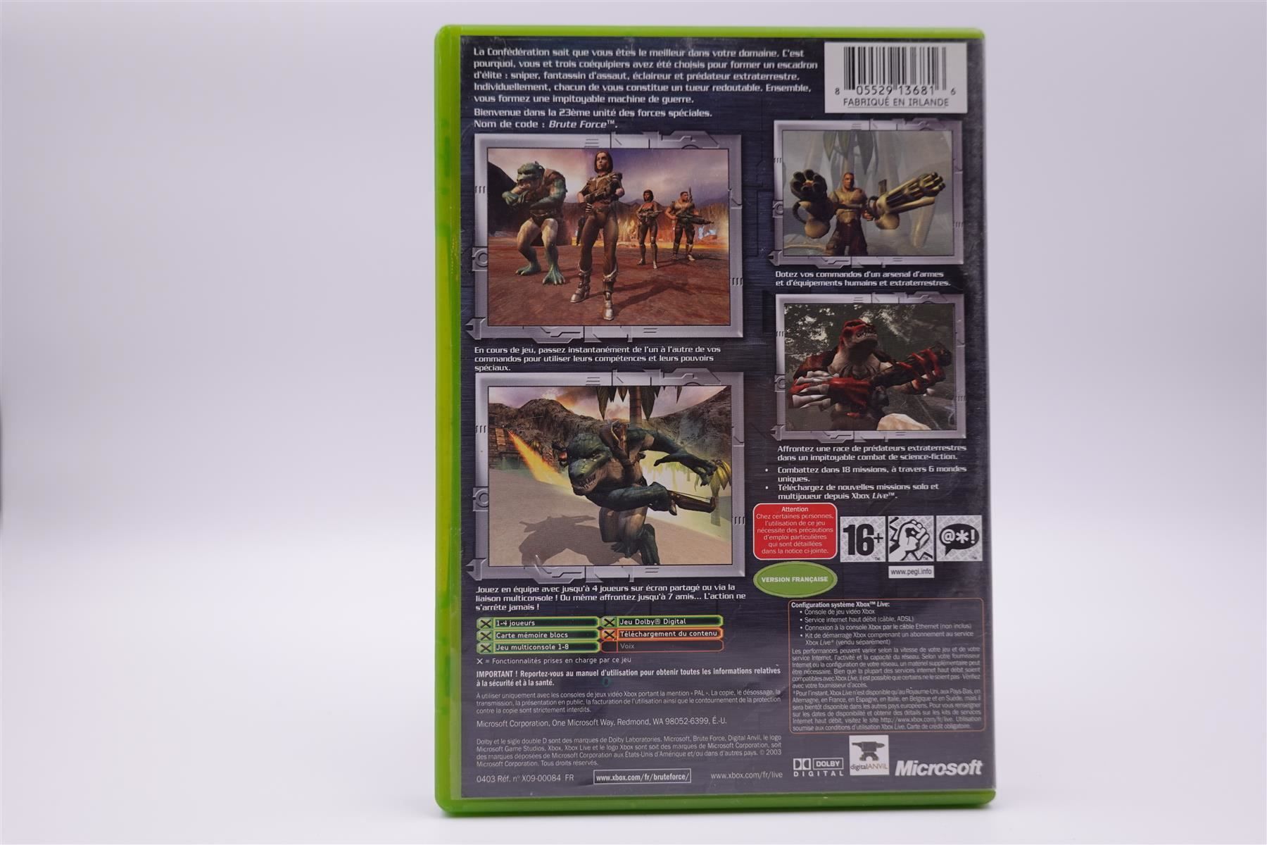 Microsoft Giochi: Brute Force FR (XBOX) – Usato da Herisau venduto da ZelliZone 1