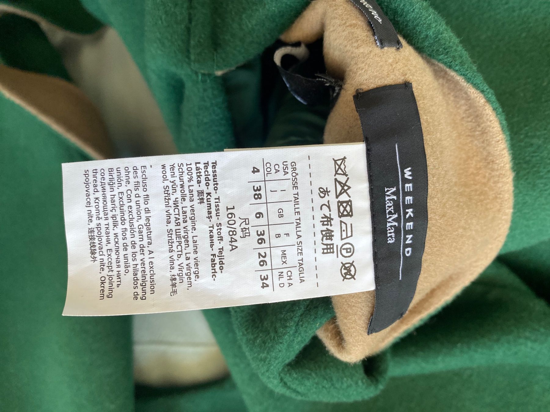 Max Mara Cappotti: Max Mara Weekend Mantel – Usato da Bern venduto da Blu_Bern 1