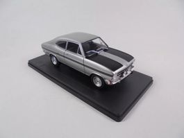 Opel Kadett B Coupe Rally silber/schwarz 1:24  NEU & OVP