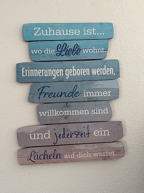 Foto & Immagini: Bild mit Spruch – Usato da Gossau SG venduto da sop_8dsp