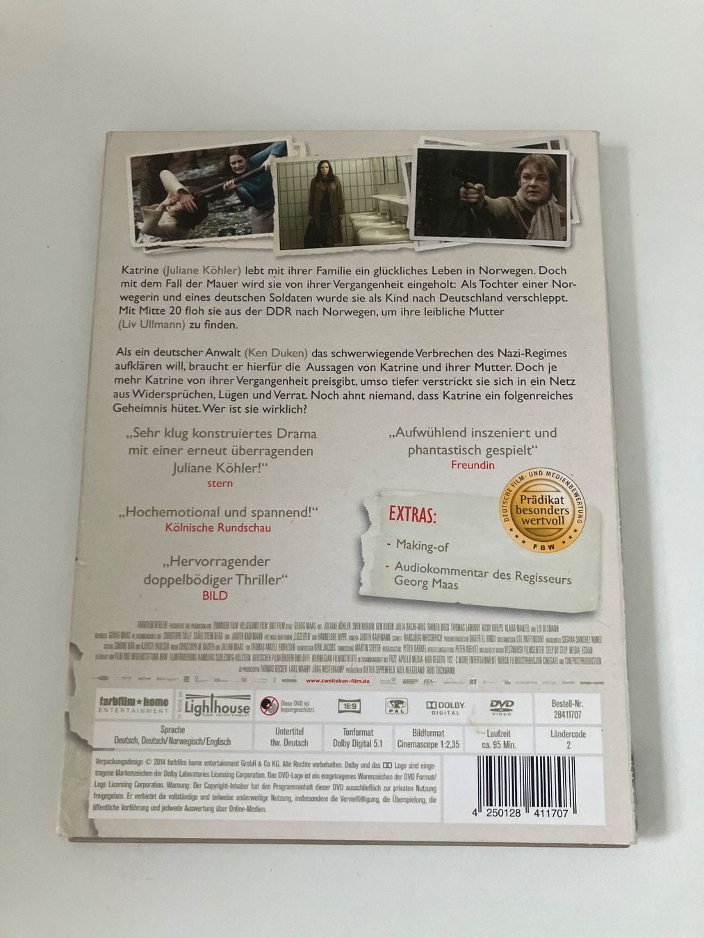 Tutti i DVDs: Zwei Leben (DVD) Köhler, Duken, Ullmann, – Usato da Arbon venduto da HelFer01 1