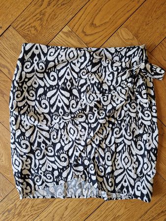 Wickelrock schwarz-weiss von C&A Gr. 38