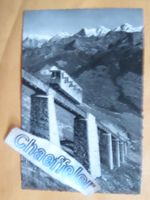 Niesenbahn. Hegernalpviadukt mit Wetter-