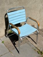 6 x Seledue Aluminiumstuhl Alu7 – Pastellblau / Lot