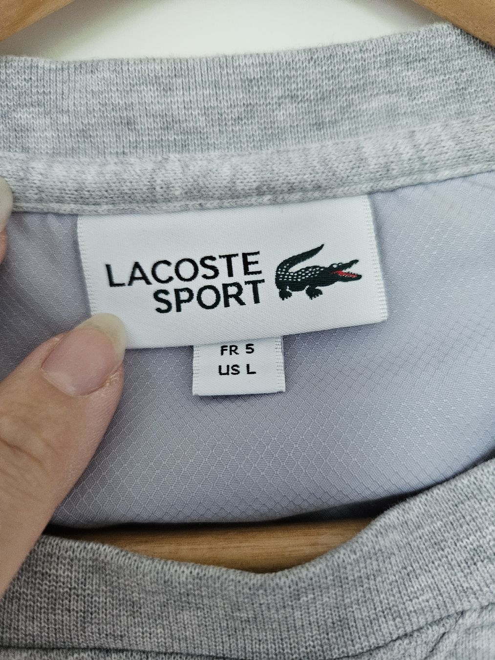 Lacoste Maglioni & Felpe: Lacoste Sport Pullover, Top Zustand, Grösse L, Grau – Nuovo (secondo la descrizione) da Wil SG venduto da an_ka 2